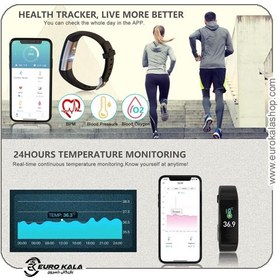 تصویر مچبند هوشمند fitness tracker - eurokalashop 