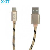 تصویر کابل USB-C پاوربانکی GBX مدل X-IT 