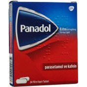 تصویر قرص مسکن پانادول اکسترا ۲۴ عددی 