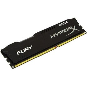 تصویر رم کامپیوتر کینگستون مدل HyperX Fury DDR4 2666MHz CL16 ظرفیت 8 گیگابایت Kingston HyperX Fury 8GB DDR4 2666MHz CL16 Single Channel Desktop RAM