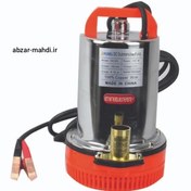 تصویر کف کش برونل 12 ولت 150 وات 10 متری 1 اینچ نقره ای مدل BLDC-12V BLDC-12V Brunel DC Submersible Pump