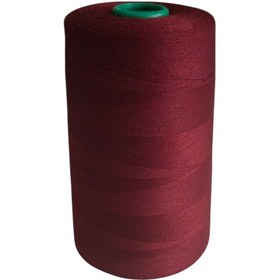 تصویر نخ دوک زرشکی کد 138 دوک رنگی کد138