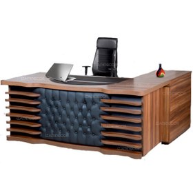 تصویر میز مدیریتی دکمه دار کد 516 