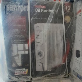 تصویر شوفاژ برقی 13 پره فن دار سانفوردsanford مدلsf1212oh و توان 2900 وات اصلی ( پس کرایه) 