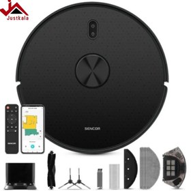 تصویر جارو برقی رباتیک سنکور مدل srv 9120 Robotic vacuum cleaner SRV 9120BK