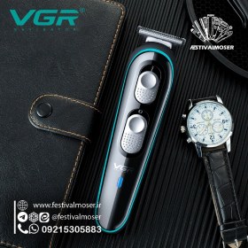 تصویر ماشین اصلاح موی صورت وی جی آر مدل V-055 ماشین اصلاح موی صورت وی جی آر مدل V-055