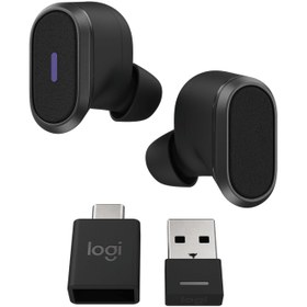 تصویر هدفون بی سیم لاجیتک Zone True Wireless Logitech Earbuds Zone True Wireless Logitech Earbuds