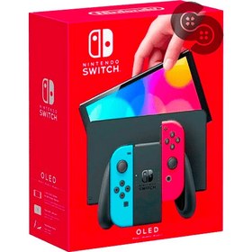 تصویر کنسول نینتندو سوییچ اولد- Nintendo switch Oled- کپی خور شده با رم -حافظه ۱۲۸ گیگ 