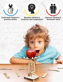 تصویر 6 In 1 Stem Kits Science Experiment Stem Projects For Kids Ages 812 Educational 3D Wooden Puzzle Diy Stem Toys Building Kit Gifts For Boys And Girls Ages 8 9 10 11 12 Years Old 