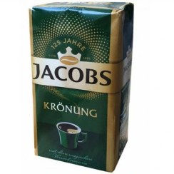 تصویر پودر قهوه دمی جاکوبس مدل کرونونگ500 گرمی jacobs kronung(تاریخ برج۶میلادی) 
