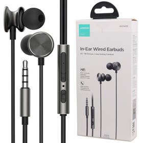 تصویر هندزفری سیمی جک 3.5 میلی متری جویروم JR-EW03 Joyroom JR-EW03 Wired Series In-Ear Metal Wired Earbuds