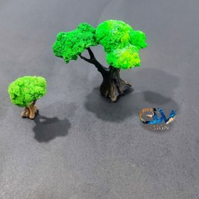 تصویر ماکت درخت جنگلی 