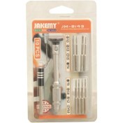 تصویر مجموعه 10 عددی پیچ گوشتی جاک می مدل JM-8143 