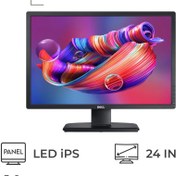 تصویر مانیتور دل واید اسکرین U2412M  استوک Dell 2412hb Monitor