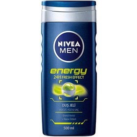 تصویر شامپو سر و بدن مردانه نیوا مدل Nivea energy حجم 500 میل ا Nivea Energy Shower Gel For Men 500ml Nivea Energy Shower Gel For Men 500ml