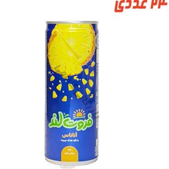 تصویر آبمیوه آناناس فروت لند قوطی 240 میلی لیتر میهن 
