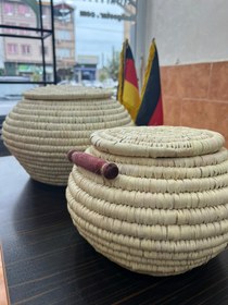 تصویر سطل برنج حصیری دستباف - 20 کیلویی 