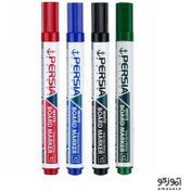 تصویر ماژیک وایت برد پرشیا مدل SOO-059 نوک تخت مشکی 