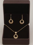 تصویر نیم ست طلا مدل ZH257 