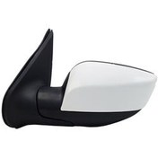 تصویر آینه بغل سایپا چپ مدل ساینا و کوییک با فلاپ سفید 