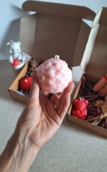 تصویر شمع گوی شبدر 