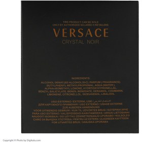 تصویر عطر جیبی زنانه اسکلاره مدل Versace Crystal Noir حجم 30 میلی لیتر ادکلن زنانه Versace Crystal Noir برند اسکلاره حجم 30 میلی لیتر