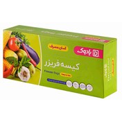 تصویر کیسه فریزر جعبه ای بادوک Badook آسان مصرف 25X35 بسته 200 عددی 