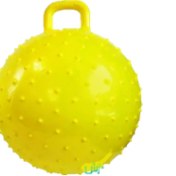تصویر توپ دسته دار350گرمی زرد 