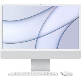 تصویر آل این وان اپل مدل آی مک ا Apple iMac MGPD3 M1 8GB 512GB 4.5k All in One Apple iMac MGPD3 M1 8GB 512GB 4.5k All in One