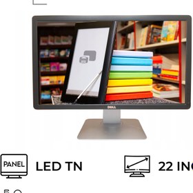 تصویر مانیتور 22 اینچ LED دل P2212h استوک manitor dell p2212h