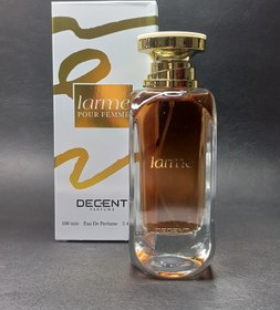 تصویر ادکلن برندDECENT دیسنت زنانه پرفیوم رایحه ی اورجینال دونا پرفیوم 100 میل مدل Larme 