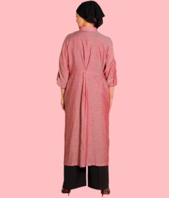 تصویر مانتو نسیم کد ۳۷۵ 