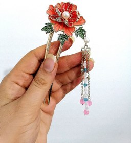 تصویر کانزاشی گل پیونی 