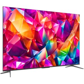 تصویر تلویزیون QLED UHD 4K هوشمند google TV تی سی ال مدل C645 سایز 55 اینچ TCL C645 QLED 4K UHD Google TV 55"