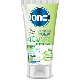 تصویر کرم تیوپی آبرسان آلوئه ورا انس 75ml onc