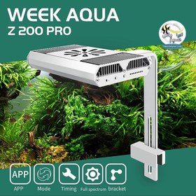 تصویر ال ای دی فول کنترل Z200 Pro یو وی دار ویک آکوا Aqua Sun A5 LED 90cm