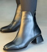 تصویر نیم بوت زنانه 311K سایز ۳۷ تا ۴۱ رنگ سیاه 