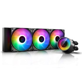 تصویر فن پردازنده گیمر استورم مدل Castle 360RGB V2 CPU Cooler Gamer Storm Castle 360RGB V2