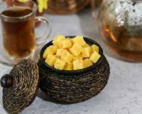 تصویر قندی طبیعی زعفرانی 