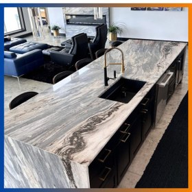 تصویر Epoxy adhesive for installing natural stone slabs 