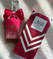 تصویر عطر ادکلن بنت حوران صورتی رز ارض الزعفران ۱۰۰میل Bint horan rose pink 100 mil