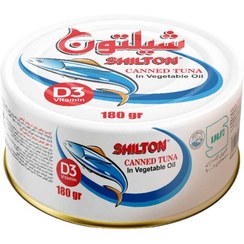 تصویر تن ماهی شیلتون ۱۸۰ گرم در روغن 