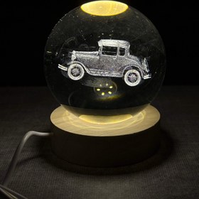 تصویر گوی بزرگ - ماشین 