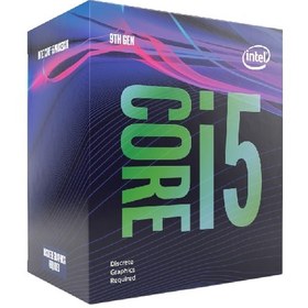 تصویر پردازنده مرکزی اینتل سری Coffee Lake مدل Core i5-9400f Intel Core i5-9400f series Coffee Lake processor