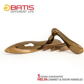 تصویر دستگیره پلاک هلیا قهوه ای BATIS