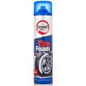 تصویر اسپری لاستیک فوم (کف) پاور حجم 650 میلی لیتر(power) power tire car/spry fome 650ml