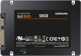 تصویر Samsung 860 Evo 2.5 500GB / هارد سامسونگ (10 روز گارانتی تست و تعویض/ استوک اورجینال) Samsung 860 Evo 2.5 500GB