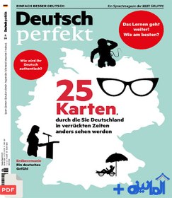 تصویر دانلود PDF مجله آلمانی Deutsch perfekt 2020-06 (اورجینال) 