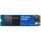 تصویر اس اس دی وسترن دیجیتال WD Blue SN550 M.2 NVMe 500G Western Digital WD Blue SN550 M.2 2280 NVMe 500GB SSD