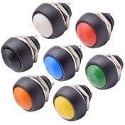 تصویر کلید فشاری (شاسی) 12 میلی متری مدل PBS-33B 